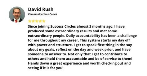 Testimonial from David Ramirez